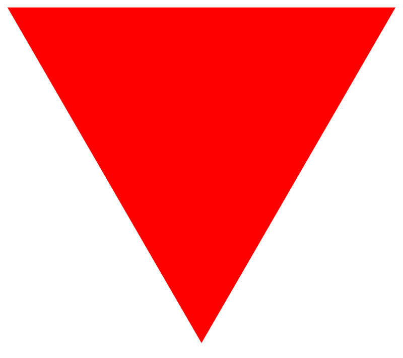 triangolo rosso