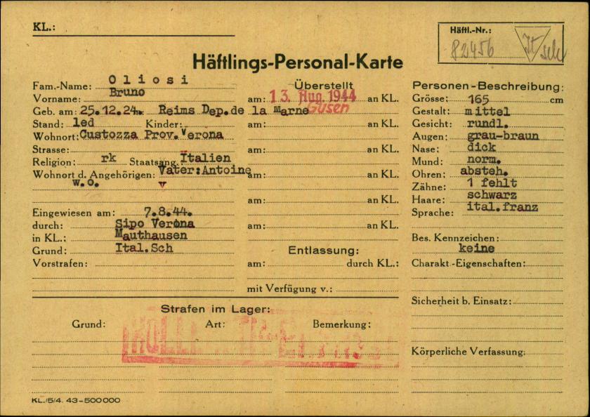 oliosi bruno mauthausen